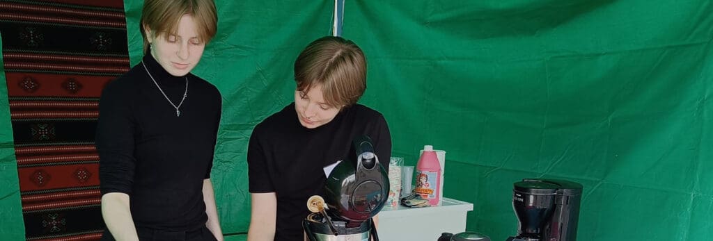 Lumouksen kahvila Alex ja Malla