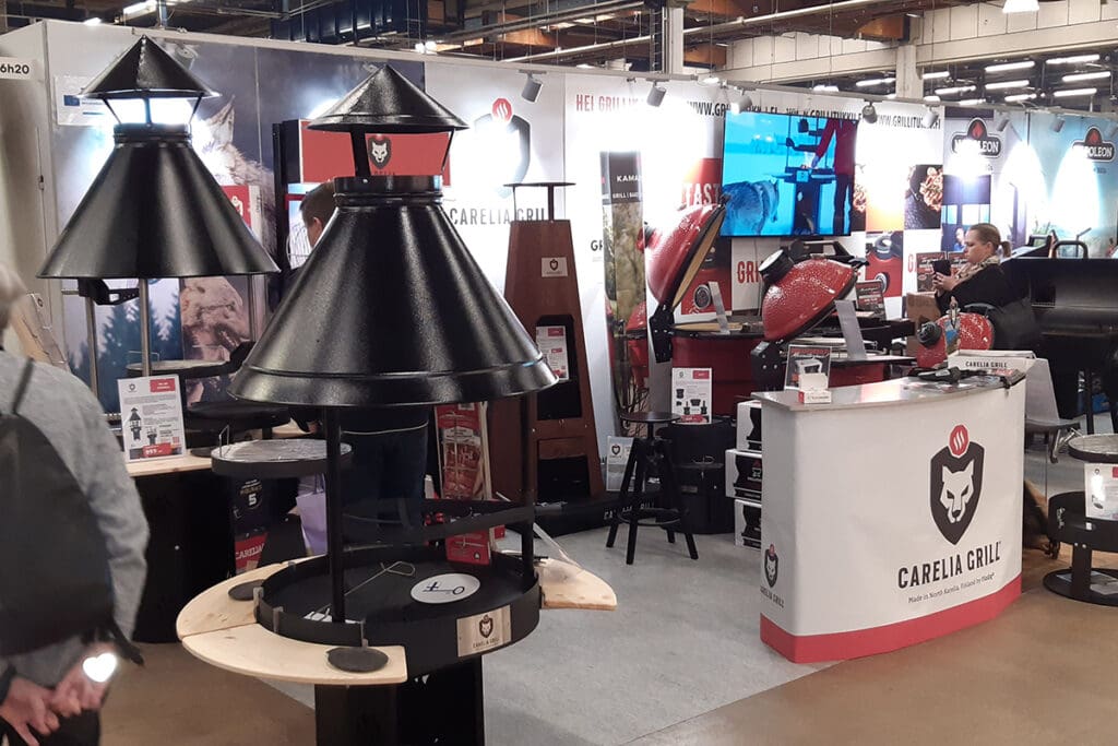 CareriaGrill-osasto Helsingin messukeskuksessa Kevätmessut