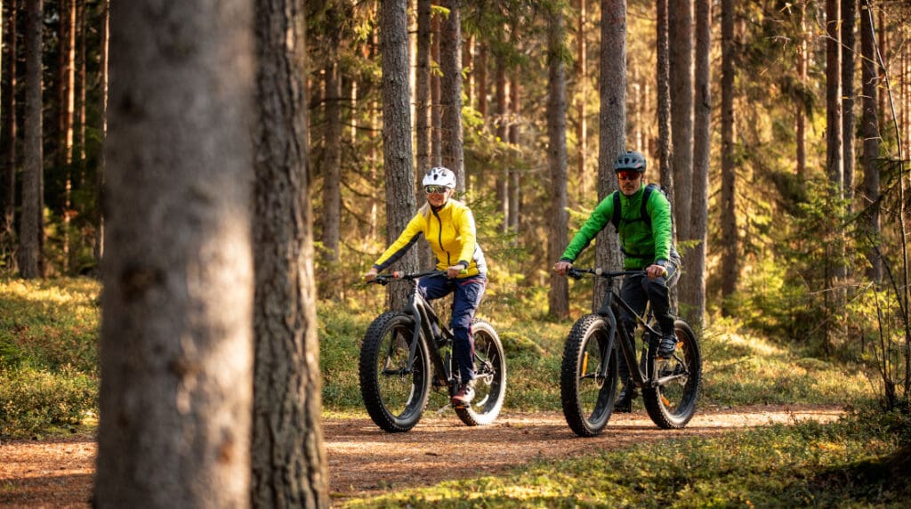 Fatbike -pyöräilyä