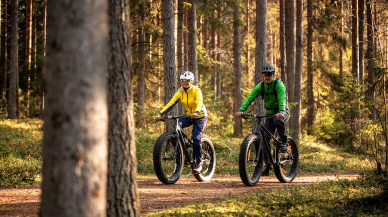 Fatbike -pyöräilyä