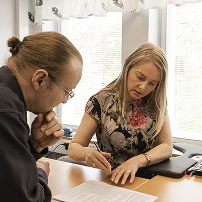 Yritysneuvontatapaaminen Pikesillä