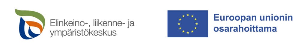 PIKES-yrityspalvelut: EU:n osarahoittama ja Ely:n logot