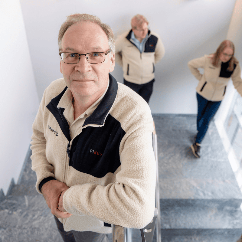 PIKES, perusta yritys Itä-Suomeen Nurmekseen tai Juukaan. PIKESin kehittämispäällikkö Jukka Nevalainen.